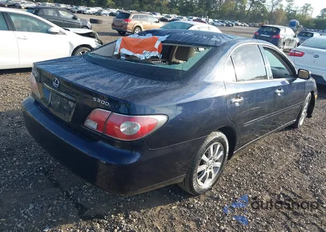 2003 Lexus Es 300 from USA, damaged, VIN JTHBF30G330139919